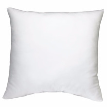 Pas cher en gros blanc pur couleur coton jet couverture taie d&#39;oreiller personnaliser taille